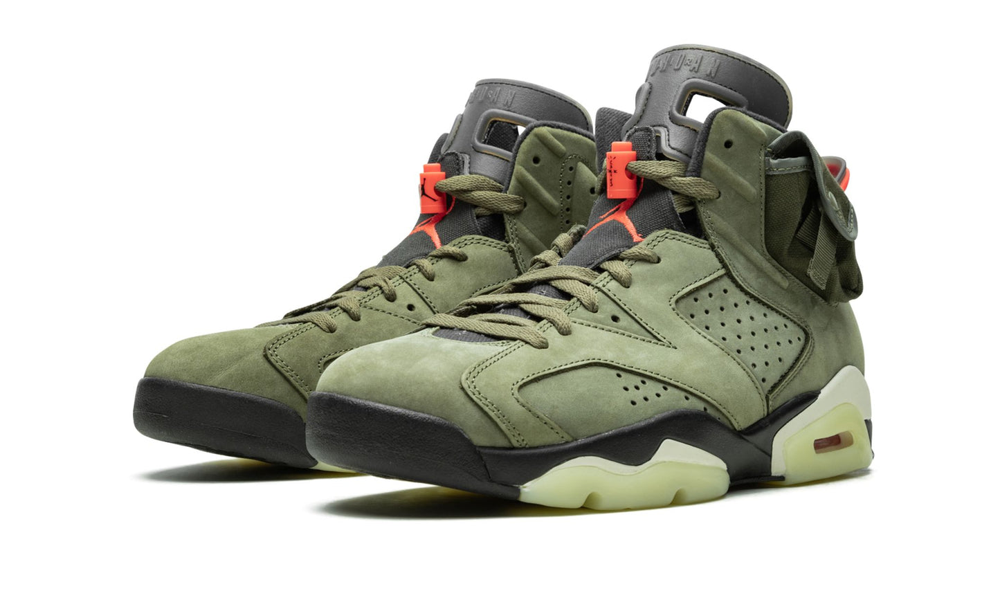 Air Jordan 6 Travis Scott Medium Olive