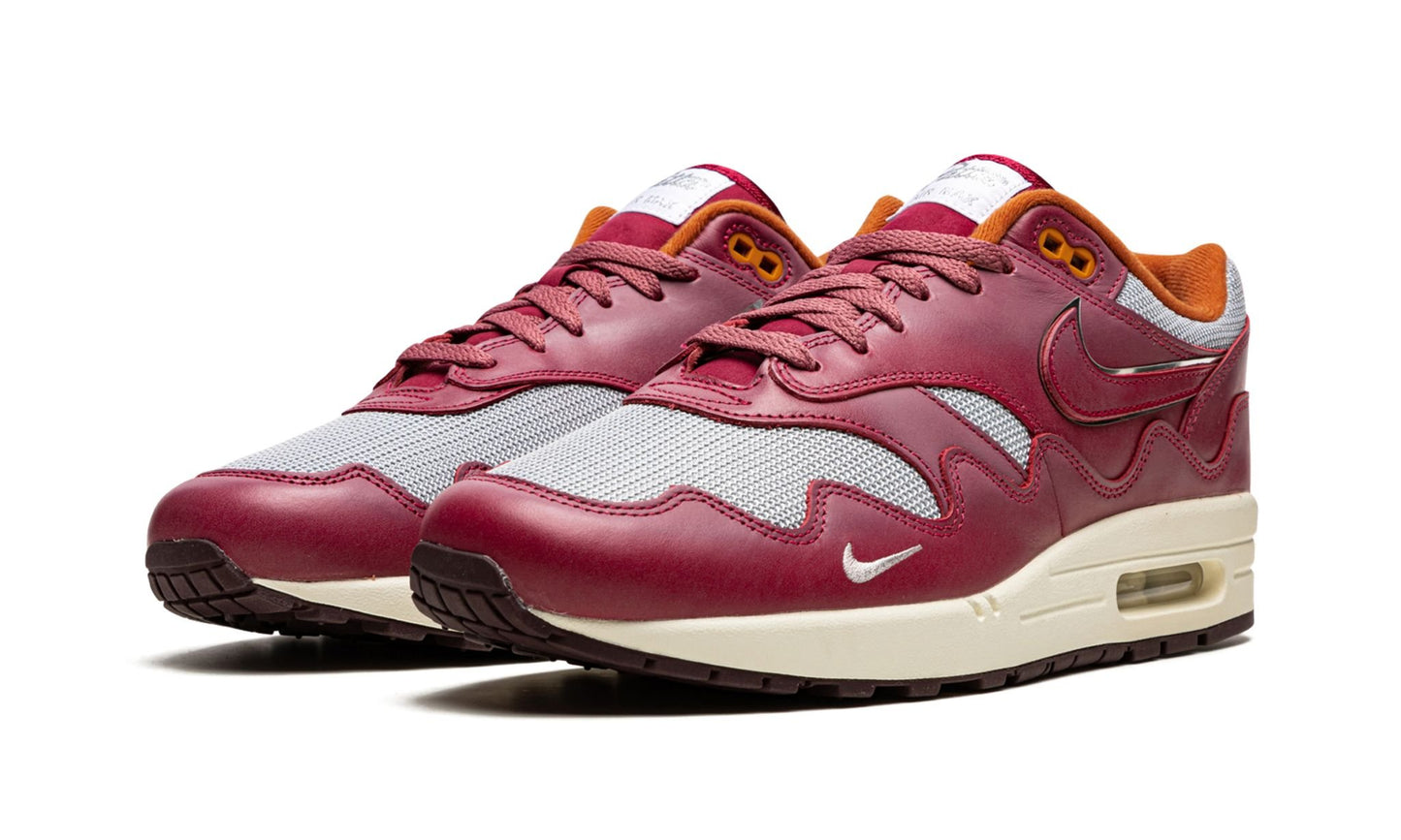 Nike Air Max 1 Patta Waves Rush Maroon